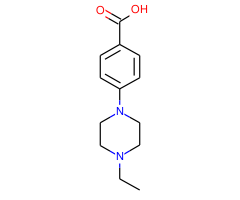 4-(4-Ethylpiperazin-1-yl)benzoic acid