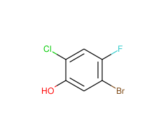 5-Bromo-2-chloro-4-fluorophenol