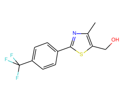 {4-Methyl-2-[4-(trifluoromethyl)phenyl]-1,3-thiazol-5-yl}methanol
