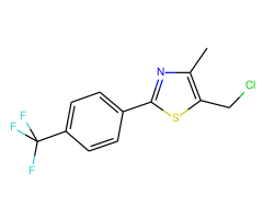 5-(Chloromethyl)-4-methyl-2-[4-(trifluoromethyl)phenyl]-1,3-thiazole