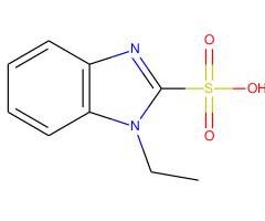 1-Ethyl-1H-benzimidazole-2-sulfonic acid