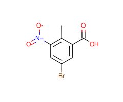 5-Bromo-2-methyl-3-nitrobenzoic acid