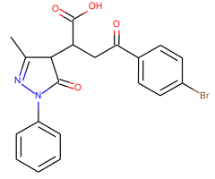 4-(4-Bromophenyl)-2-(3-methyl-5-oxo-1-phenyl-4,5-dihydro-1H-pyrazol-4-yl)-4-oxobutyric acid