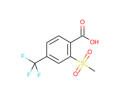 2-Methylsulfonyl-4-trifluoromethylbenzoic acid