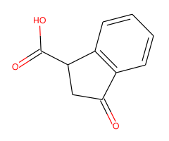 3-Oxoindane-1-carboxylic acid