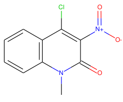 4-Chloro-1-methyl-3-nitroquinolin-2(1H)-one