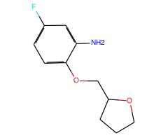 5-Fluoro-2-(tetrahydro-furan-2-ylmethoxy)-phenylamine