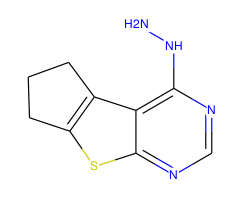 4-Hydrazino-6,7-dihydro-5H-cyclopenta[4,5]thieno[2,3-d]pyrimidine