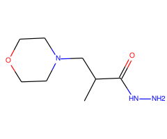 2-Methyl-3-morpholin-4-ylpropanohydrazide