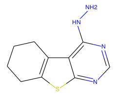 4-Hydrazino-5,6,7,8-tetrahydro[1]benzothieno[2,3-d]pyrimidine