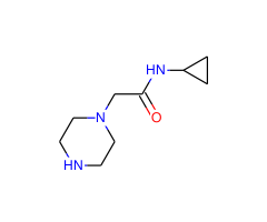N-Cyclopropyl-2-piperazin-1-yl-acetamide