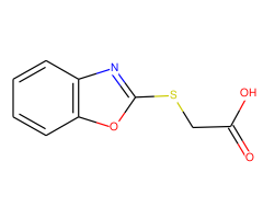 (Benzooxazol-2-ylsulfanyl)-acetic acid