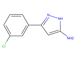 5-(3-Chloro-phenyl)-2H-pyrazol-3-ylamine