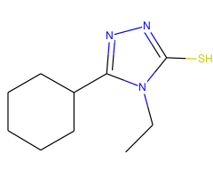 5-Cyclohexyl-4-ethyl-4H-[1,2,4]triazole-3-thiol
