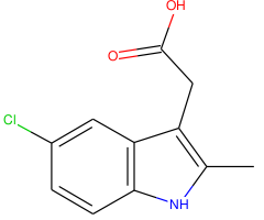 (5-Chloro-2-methyl-1H-indol-3-yl)-acetic acid