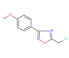 5-Chloromethyl-3-(4-methoxyphenyl)-[1,2,4]oxadiazole