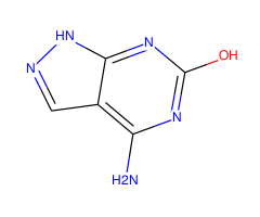 4-Amino-6-hydroxypyrazolo[3,4-d]pyrimidine