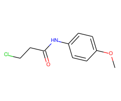 3-Chloro-N-(4-methoxyphenyl)propionamide