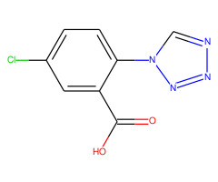 5-Chloro-2-tetrazol-1-yl-benzoic acid