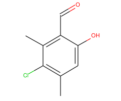 3-Chloro-6-hydroxy-2,4-dimethyl-benzaldehyde