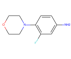 3-Fluoro-4-morpholin-aniline