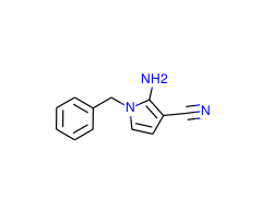 2-Amino-1-benzyl-3-cyano-pyrrole