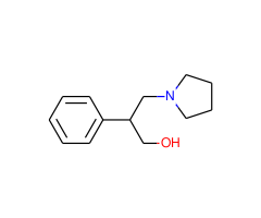 2-Phenyl-3-pyrrolidin-1-yl-propan-1-ol