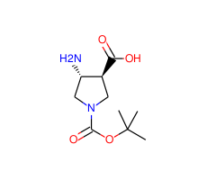 trans-4-Amino-1-Boc-pyrrolidine-3-carboxylic acid