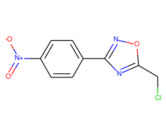 5-Chloromethyl-3-(4-nitro-phenyl)-[1,2,4]oxadiazole
