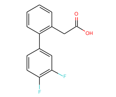 2-Biphenyl-3',4'-difluoro-acetic acid