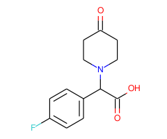 (4-Fluoro-phenyl)-(4-oxo-piperidin-1-yl)-acetic acid