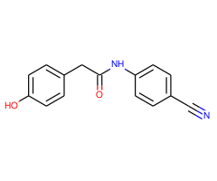 N-(4-Cyano-phenyl)-2-(4-hydroxy-phenyl)-acetamide