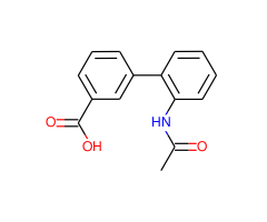 2'-(Acetylamino)[1,1'-biphenyl]-3-carboxylic acid