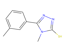 4-Methyl-5-(3-methylphenyl)-4H-1,2,4-triazole-3-thiol
