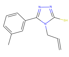 4-Allyl-5-(3-methylphenyl)-4H-1,2,4-triazole-3-thiol