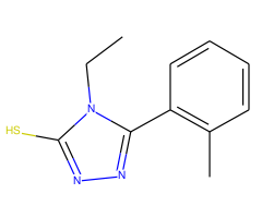 4-ethyl-5-(2-methylphenyl)-4H-1,2,4-triazole-3-thiol