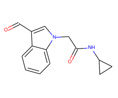 N-Cyclopropyl-2-(3-formyl-indol-1-yl)-acetamide