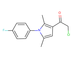 2-Chloro-1-[1-(4-fluorophenyl)-2,5-dimethyl-1H-pyrrol-3-yl]-1-ethanone