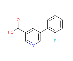 5-(2-Fluorophenyl)nicotinic acid