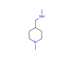 1-Methyl-4-(methylaminomethyl)-1-piperidine