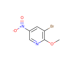 3-Bromo-2-methoxy-5-nitropyridine