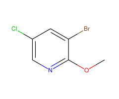 3-Bromo-5-chloro-2-methoxypyridine