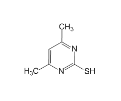 4,6-Dimethyl-2-mercaptopyrimidine, 98% (contains <15%H2O)