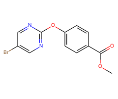 5-Bromo-2-[(4-methoxycarbonyl)phenoxy]pyrimidine
