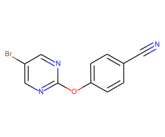4-(5-Bromo-pyrimidin-2-yloxy)-benzonitrile