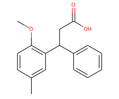 3-(2-Methoxy-5-methyl-phenyl)-3-phenyl-propionic acid