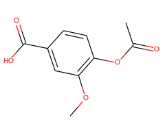 4-Acetoxy-3-methoxy-benzoic acid