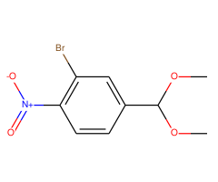2-Bromo-4-dimethoxymethyl-nitrobenzene
