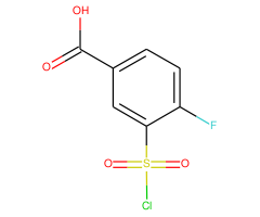 3-Chlorosulfonyl-4-fluoro-benzoic acid