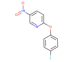 2-(4-Fluoro-phenoxy)-5-nitro-pyridine